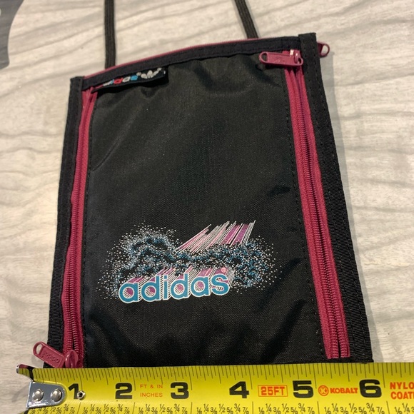 Vintage Y2K 90’s ADIDAS crossbody/ Fanny pack with 3 compartments - Picture 8 of 10